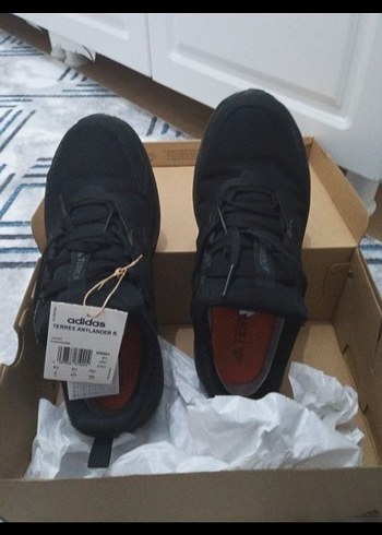 Adidas Erkek Siyah Spor Dış Mekan Ayakkabısı - Görsel 5