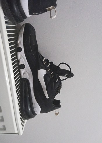 Nike Siyah Bağcıklı Stiletto Topuklu erkek Spor Ayakkabı - Görsel 4