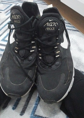 Nike Siyah Bağcıklı Stiletto Topuklu erkek Spor Ayakkabı - Görsel 5