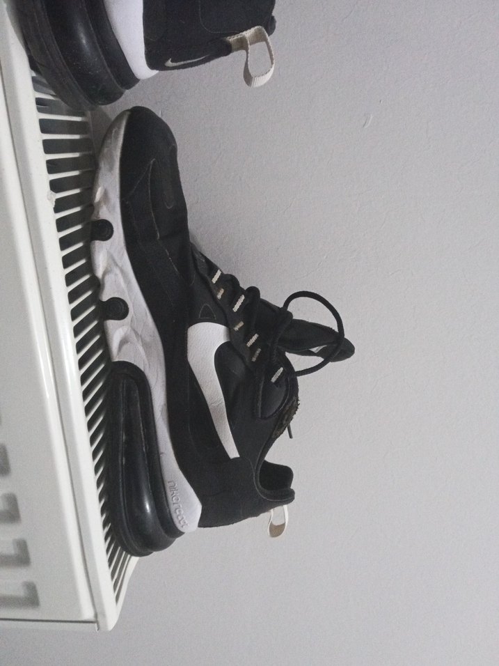 Nike Siyah Bağcıklı Stiletto Topuklu erkek Spor Ayakkabı - Görsel 4