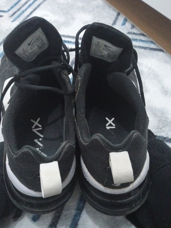 Nike Siyah Bağcıklı Stiletto Topuklu erkek Spor Ayakkabı - Görsel 3