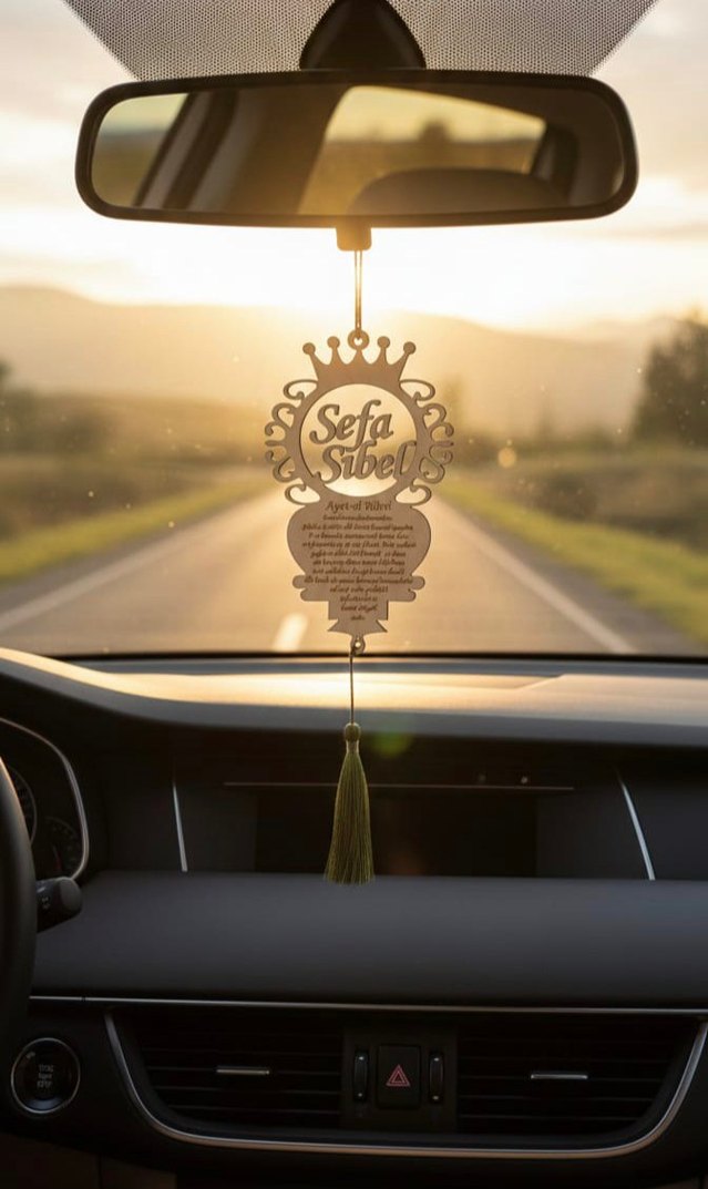 Araba dikiz aynası süsü  - Görsel 4