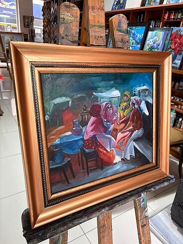 Beden çeşitli Renk Yağlı Boya Tablo