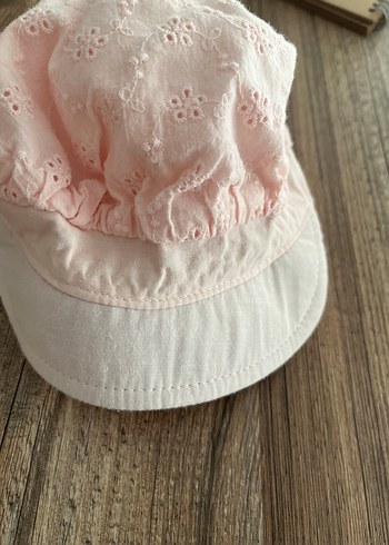 LC Waikiki Pembe Nakışlı Çocuk Şapkası