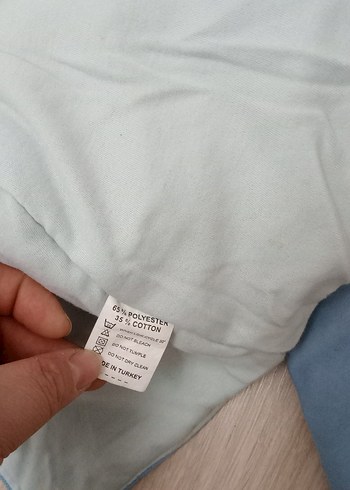 Mavi Nakışlı Kapüşonlu Erkek Çocuk Ceketi - Görsel 6