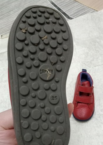 Kırmızı Erkek Bebek İlk Adım Ayakkabısı - Görsel 7