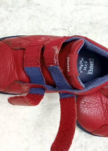 Kırmızı Erkek Bebek İlk Adım Ayakkabısı - Görsel 6