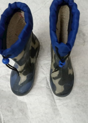 Erkek Çocuk Kamuflaj Desenli Lastik Bot - Görsel 2