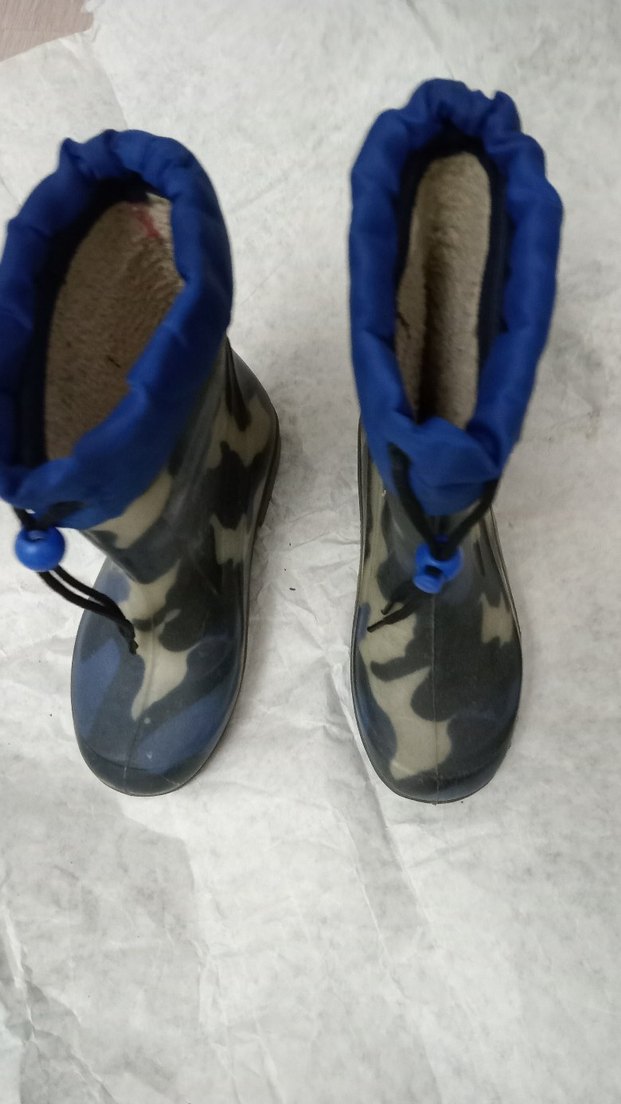 Erkek Çocuk Kamuflaj Desenli Lastik Bot - Görsel 2