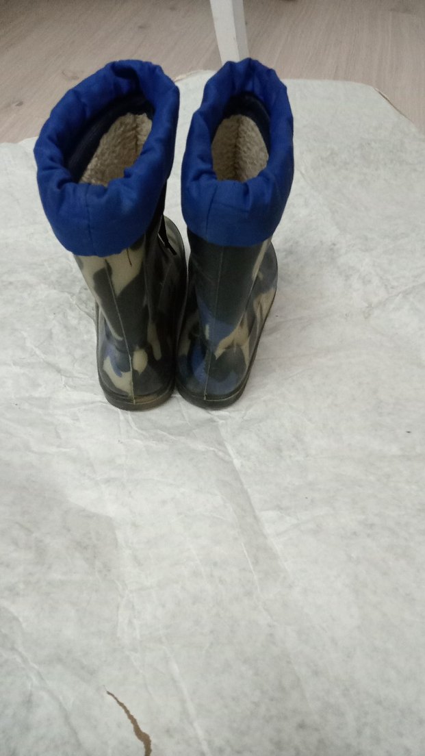 Erkek Çocuk Kamuflaj Desenli Lastik Bot - Görsel 5