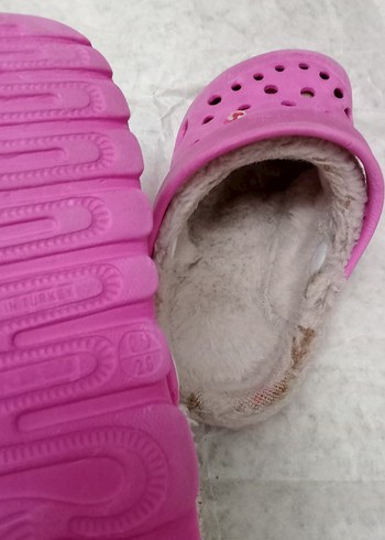 Kız Çocuk Pembe Unicorn Desenli Sıcak Panduf - Görsel 8