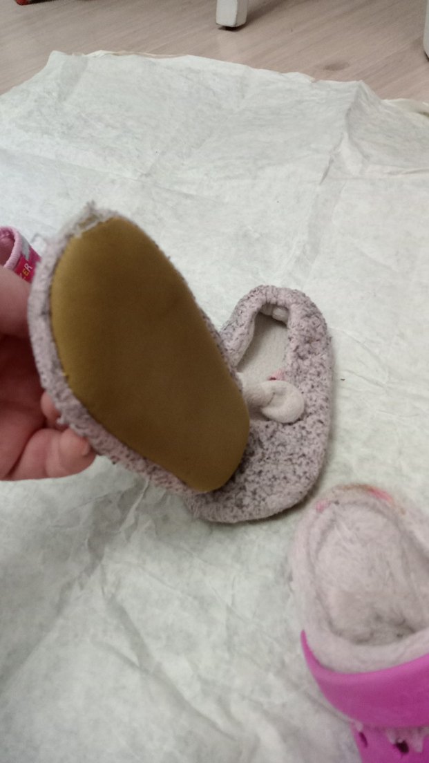 Kız Çocuk Pembe Unicorn Desenli Sıcak Panduf - Görsel 4