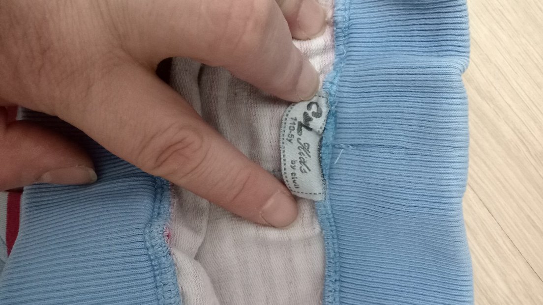 Kız Çocuk Çizgili Tayt pijama - Görsel 3