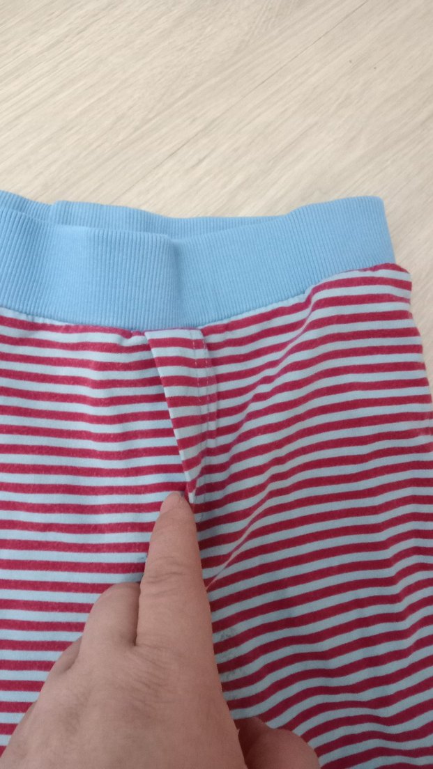 Kız Çocuk Çizgili Tayt pijama - Görsel 2