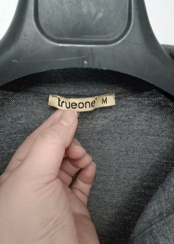 Gri Kısa Kollu Keten Polo Tişört - Görsel 3