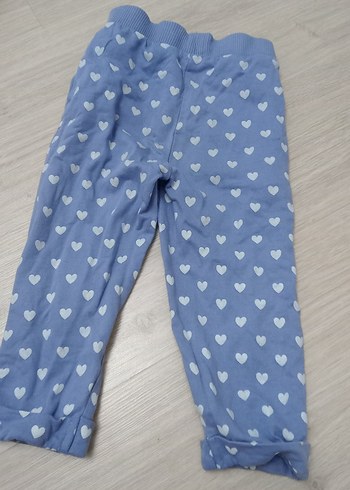 Mavi Desenli Kız Çocuk Rahat Tayt - Görsel 3