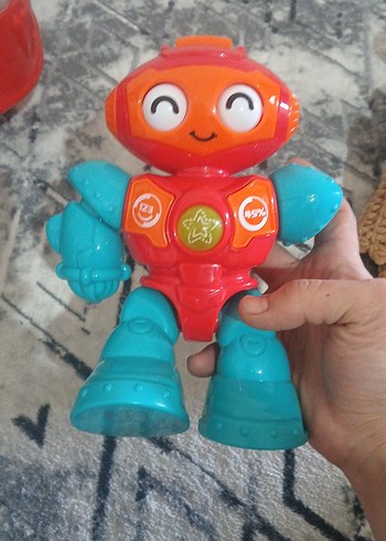 Fisher Price Renkli Egitici Robot Oyuncak