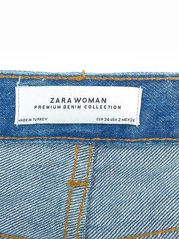 34 Beden mavi Renk Zara Jean / Kot %70 İndirimli.