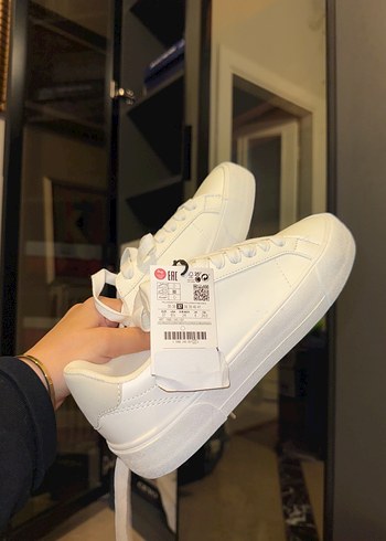 Beyaz Pull&Bear Kadın Spor Ayakkabı