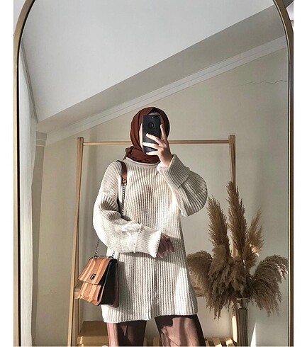 Ekru oversize kazak