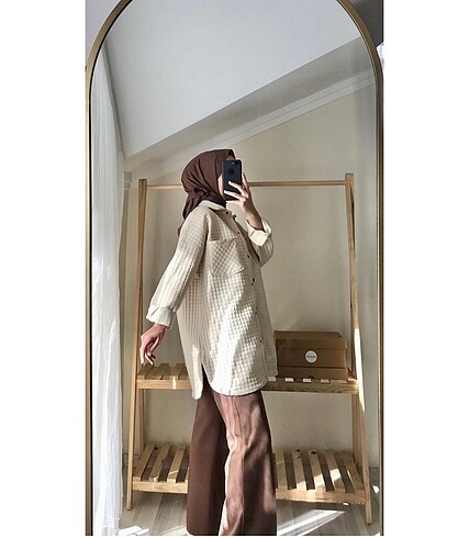 universal Beden Camel oversize ceket