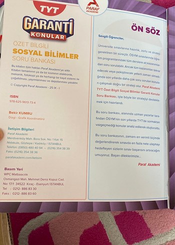 TYT Garantili Sosyal Bilimler Soru Bankası - Görsel 2