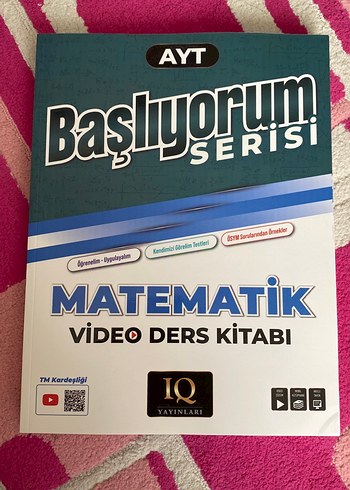 AYT Matematik Video Ders Kitabı - Başlıyorum Serisi