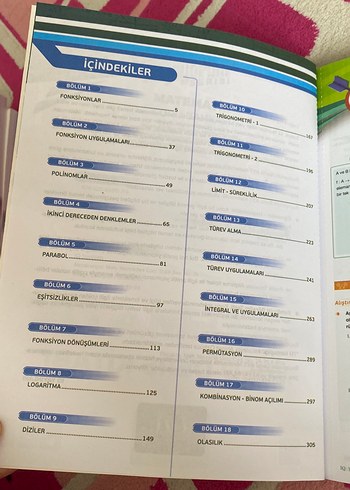 AYT Matematik Video Ders Kitabı - Başlıyorum Serisi - Görsel 4