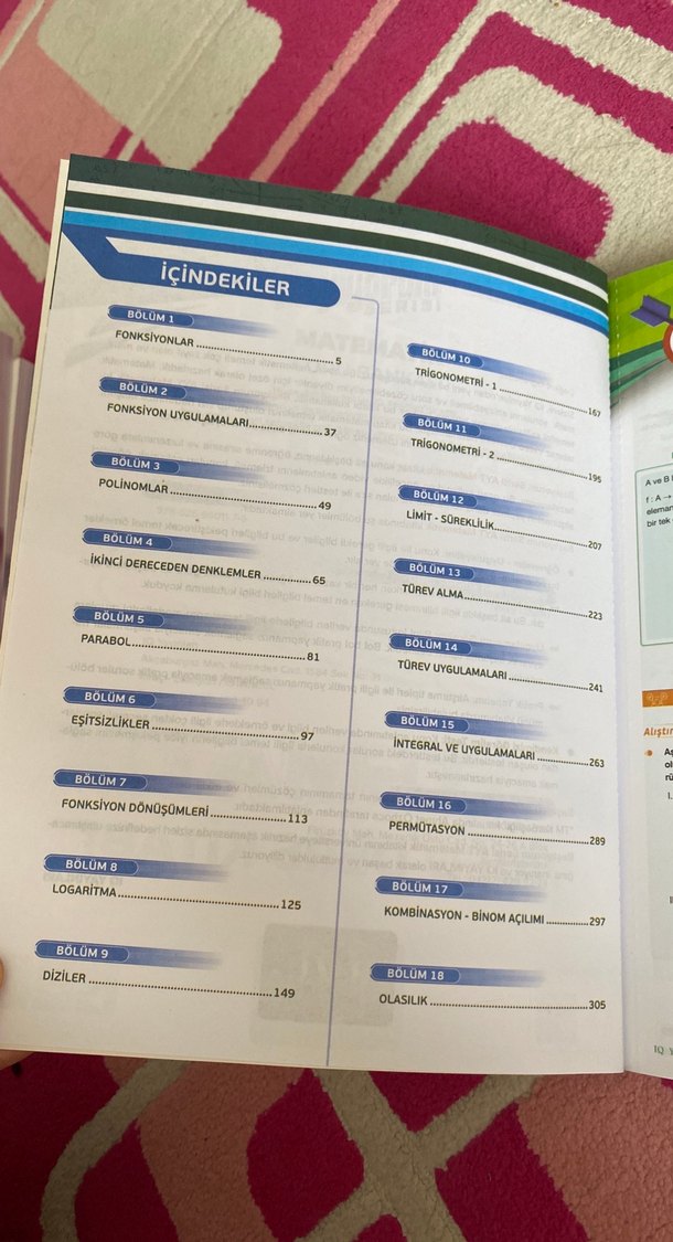 AYT Matematik Video Ders Kitabı - Başlıyorum Serisi - Görsel 4