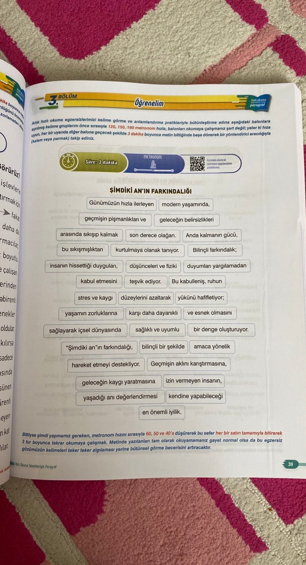 Hızlı Okuma Teknikleriyle Paragraf Kitabı - Görsel 3