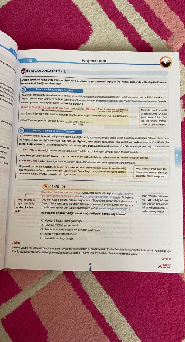 Paraf Akademi 10 Günde Paragraf Video Ders Kitabı - Görsel 4