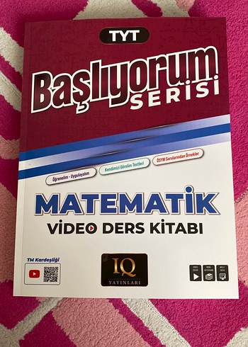 TYT Matematik Video Ders Kitabı Başlıyorum Serisi