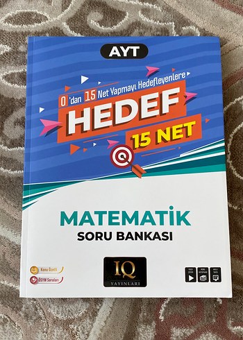 AYT Hedef 15 Net Matematik Soru Bankası