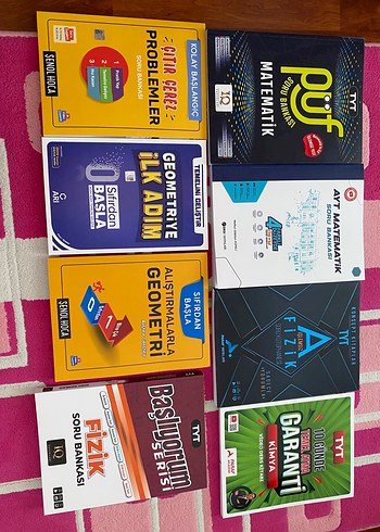 TYT Matematik ve Fen Bilimleri Soru Bankası Seti