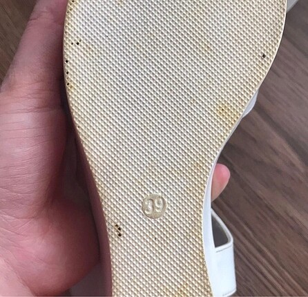 39 Beden beyaz Renk Dolgu topuk rahat ayakkabı 39 numara