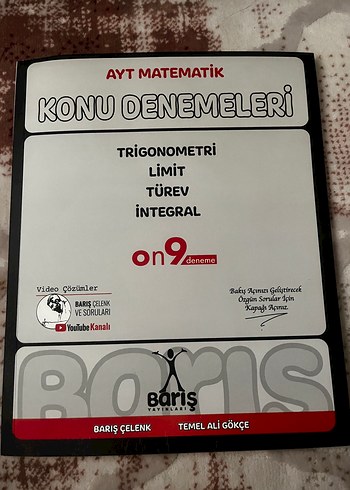 AYT Matematik Konu Denemeleri - Barış Çelenk