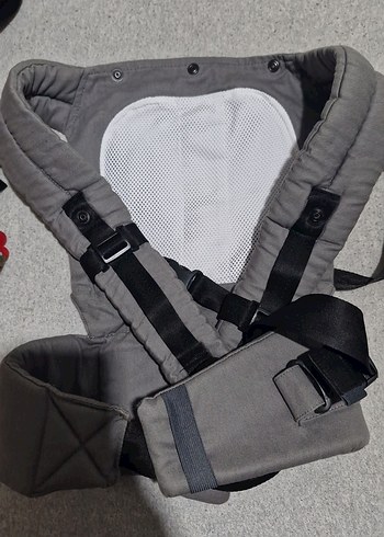3 cepli Gri Bebek Taşıyıcı Kanguru - Görsel 2