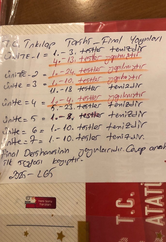 #lgs#İnkılap Tarihi ve Atatürkçülük - Görsel 3