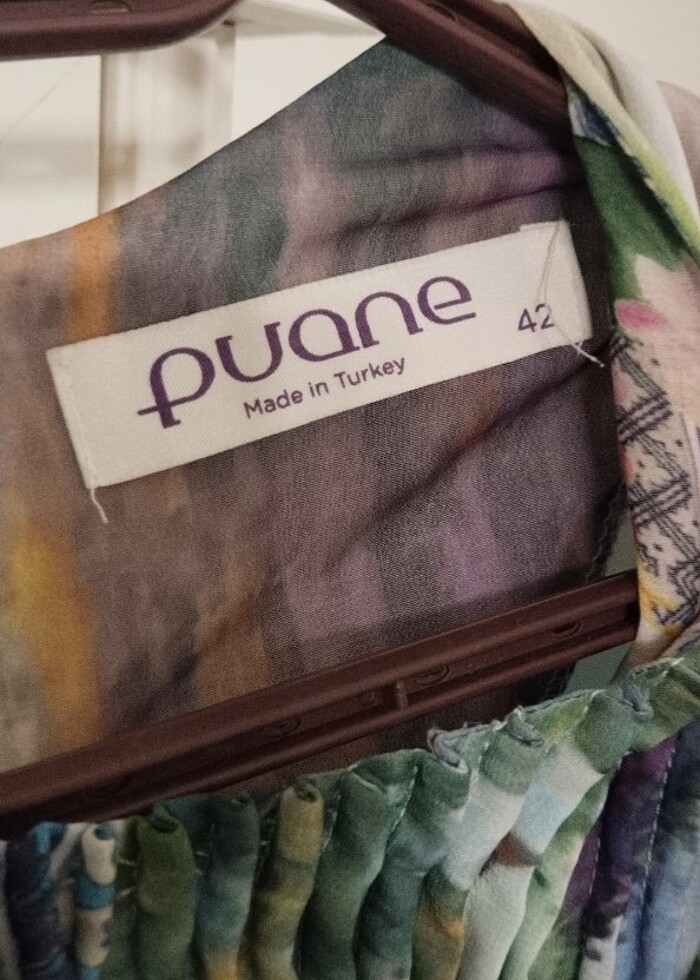 Kadın şifon elbise - Görsel 3