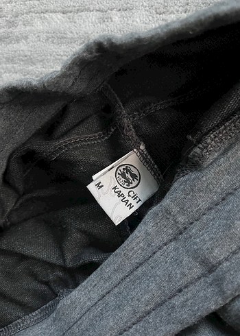 Gri Rahat Kesim Kadın Eşofman Altı - Görsel 3