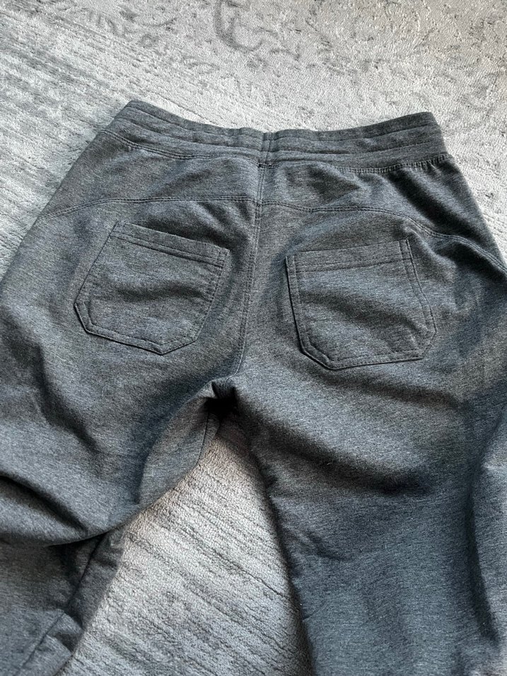 Gri Rahat Kesim Kadın Eşofman Altı - Görsel 4