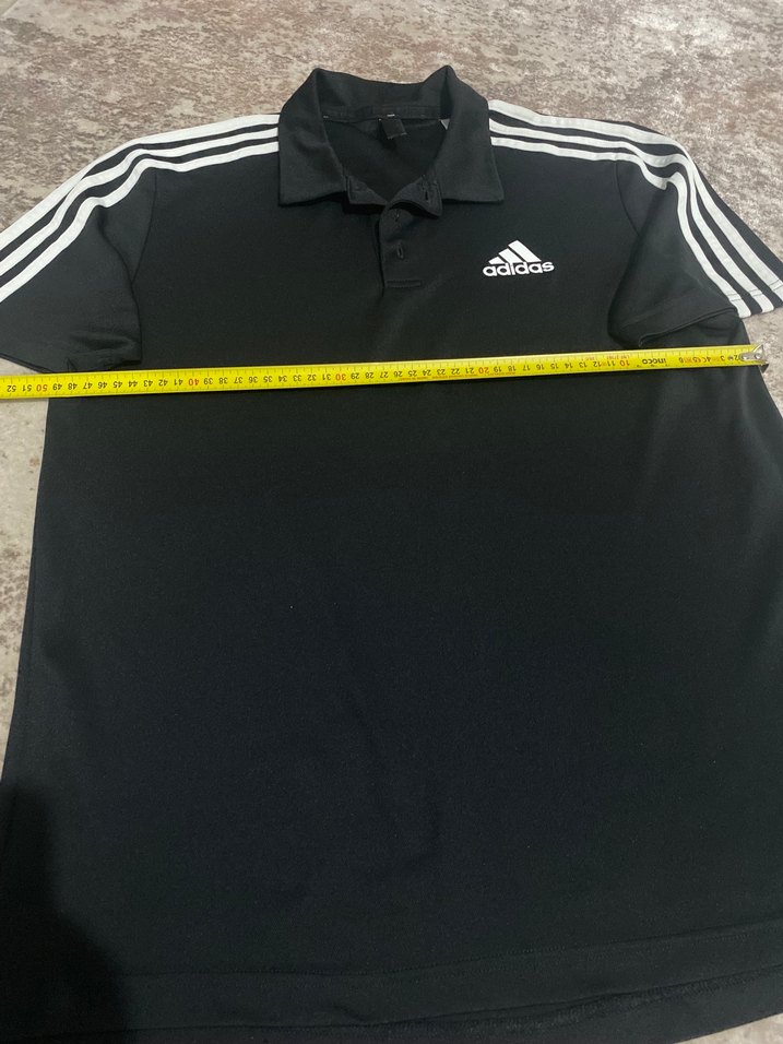 Siyah Kısa Kollu Fitted Polo Tişört - Görsel 3