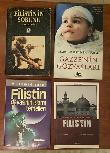 Filistin Kudüs Gazze Filistin Kitap Seti