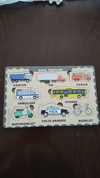 Diğer Tahta puzzle 