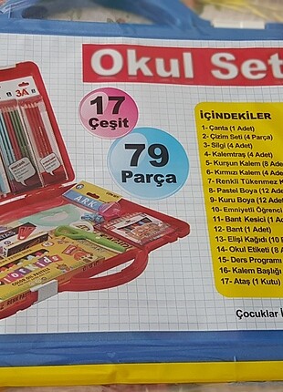 OKUL SETİ KIRTASİYE 