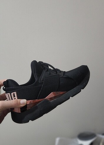 38 Beden siyah Renk Puma Sneaker Siyah