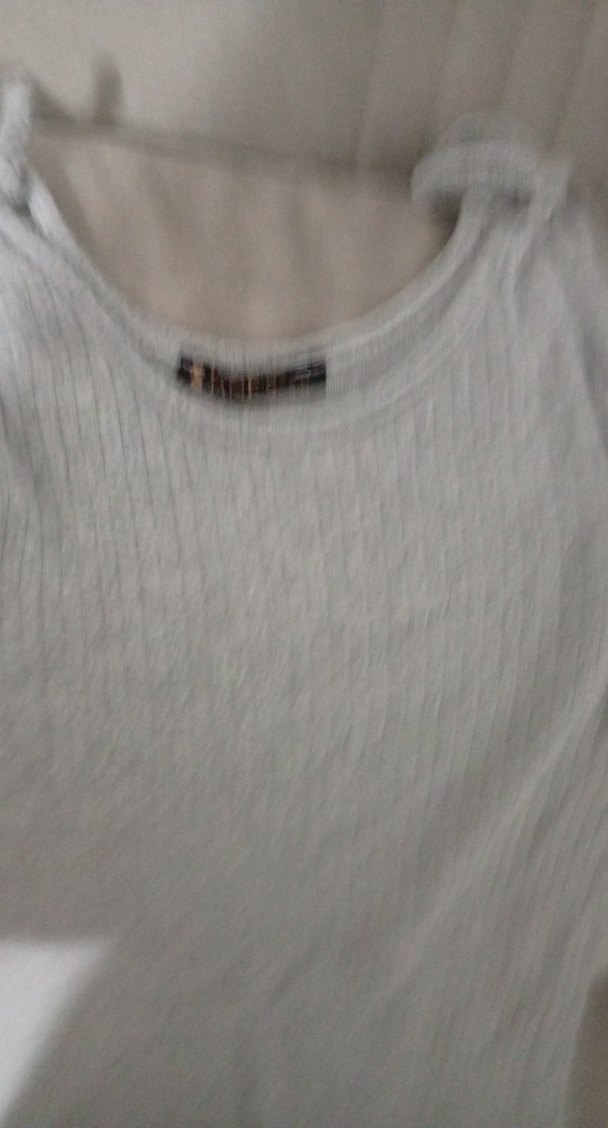 Gri Keten Kadın Süveter Elbise - Görsel 2