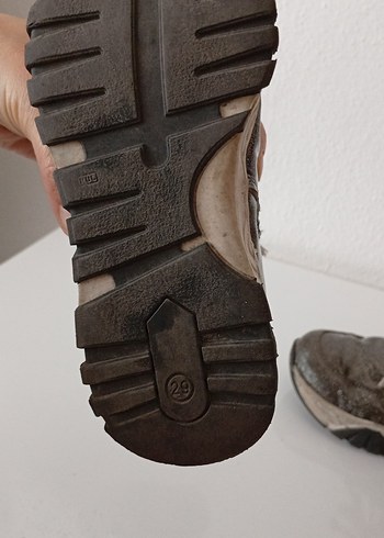 Gri Kürklü kız çocuk Yüksek Topuklu Bot - Görsel 4