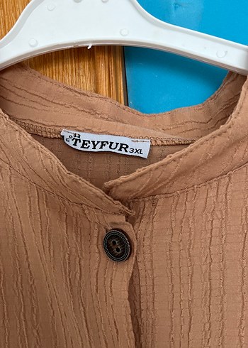 Bej Bohem Uzun Keten Elbise - Görsel 4