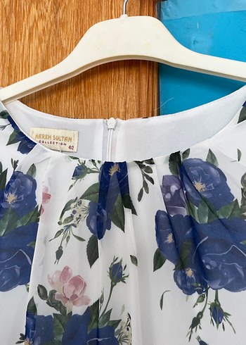 Çiçek Desenli Uzun Kollu Kadın Elbise - Görsel 4